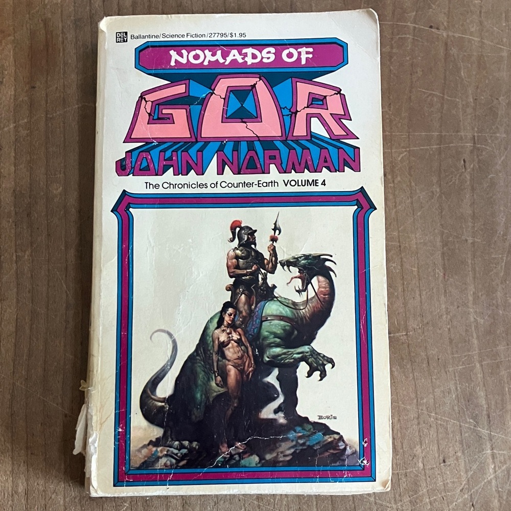 Nomads of Gor by John Norman - book 4 of the chronicles of counter-earth